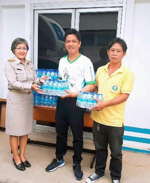 กปภ.สาขาลำปาง มอบน้ำดื่ม ให้แก่สำนักงานสาธารณสุขจังหวัดลำปาง