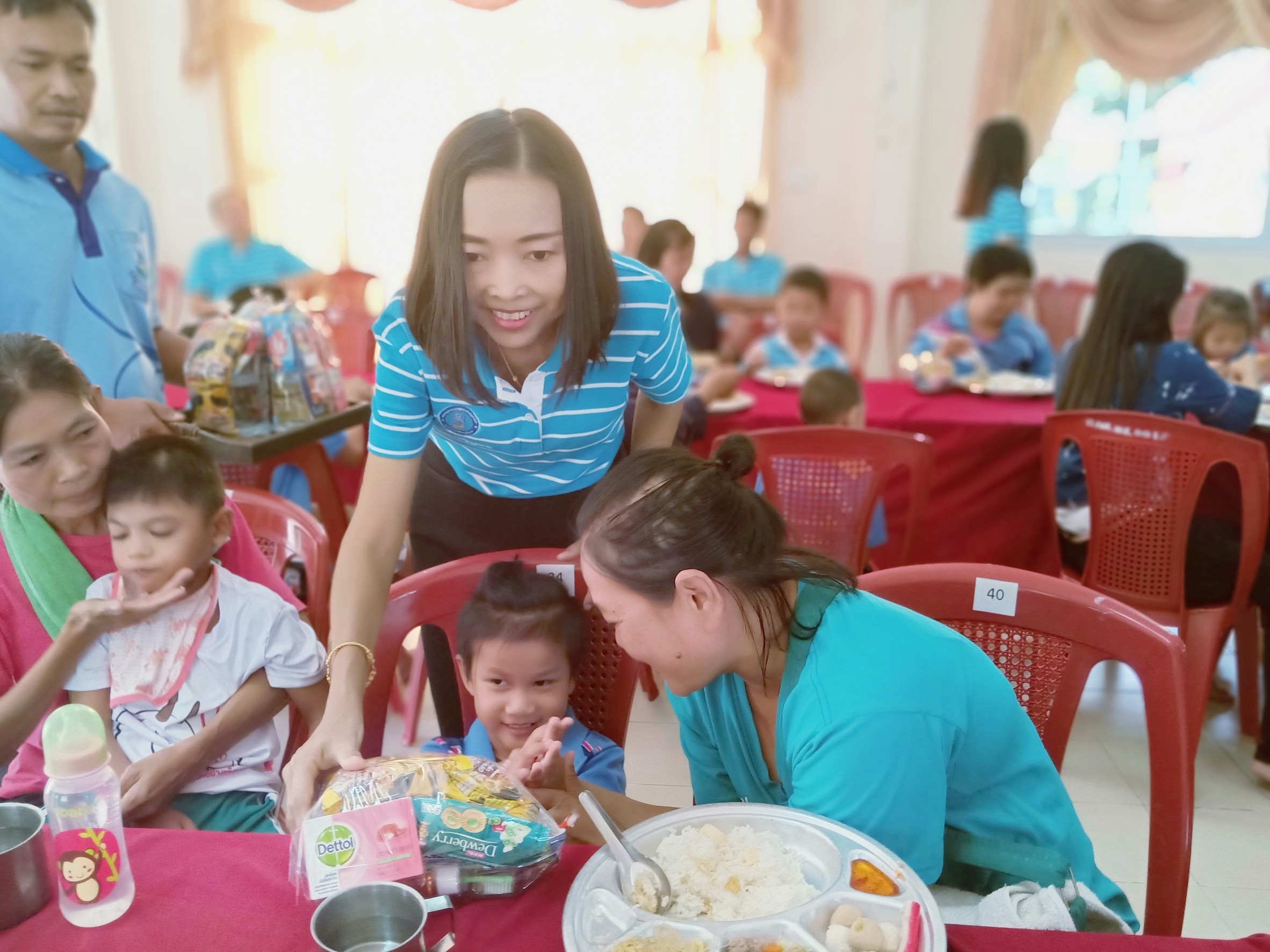 กปภ.สาขายโสธรร่วมกิจกรรมปันน้ำใจให้น้อง ณ ศูนย์การศึกษาพิเศษประจำจังหวัดยโสธร