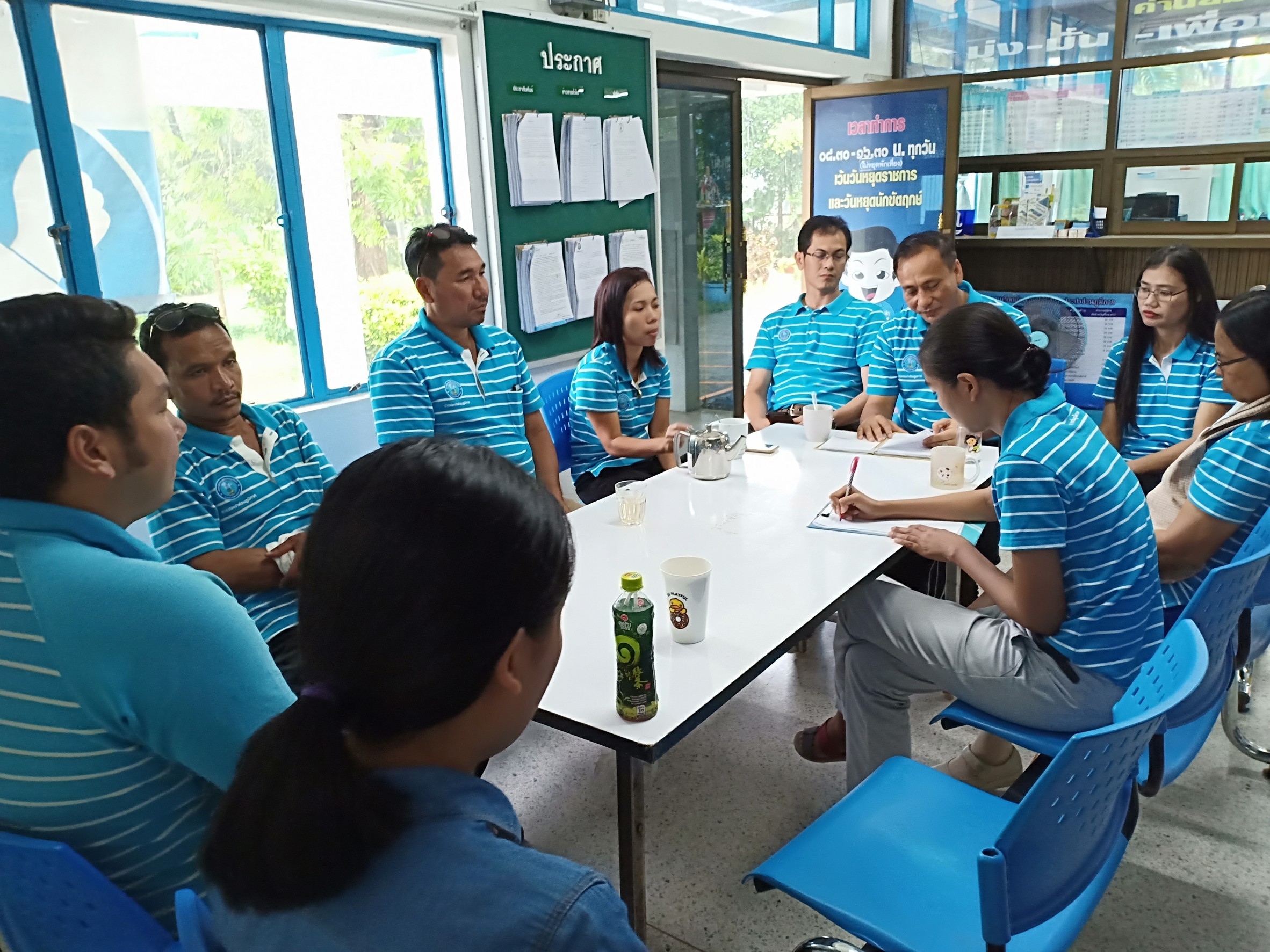 กปภ.สาขาระโนด จัดกิจกรรม Morning Talk ครั้งที่ 3/2562