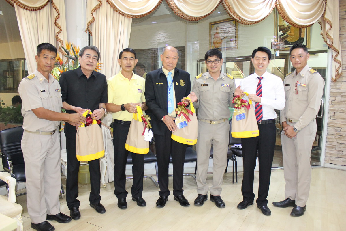 ผู้บริหาร กปภ.สาขาพัทยา (พ) สวัสดีปีใหม่ ๒๕๖๒ รองนายกเมืองพัทยา