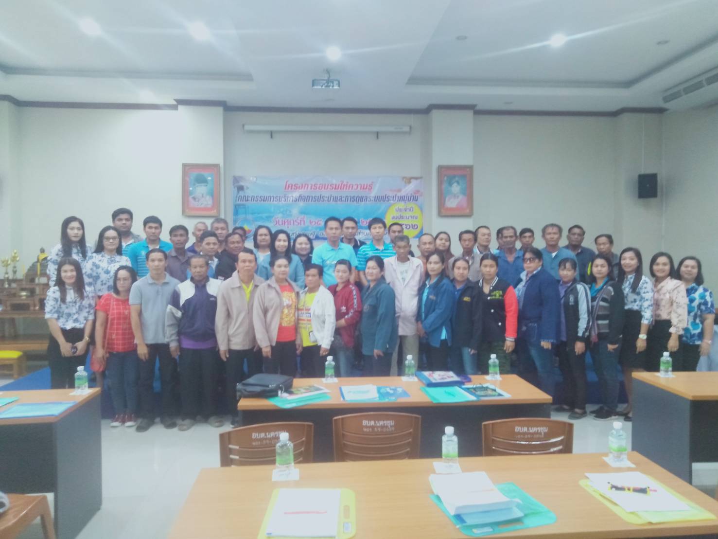 กปภ.สาขากำแพงเพชร ลงพื้นที่ให้ความรู้การดูแลรักษาเครื่องจักรกลและระบบประปา ภายใต้โครงการใส่ใจผู้บริโภค