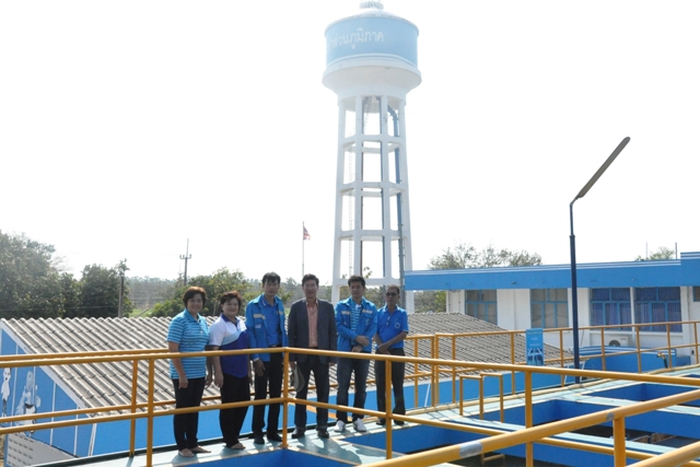 รองผู้ว่าการ (ปฏิบัติการ ๒) ลงพื้นที่ตรวจเยี่ยม การประปาส่วนภูมิภาค สาขาบ้านไผ่