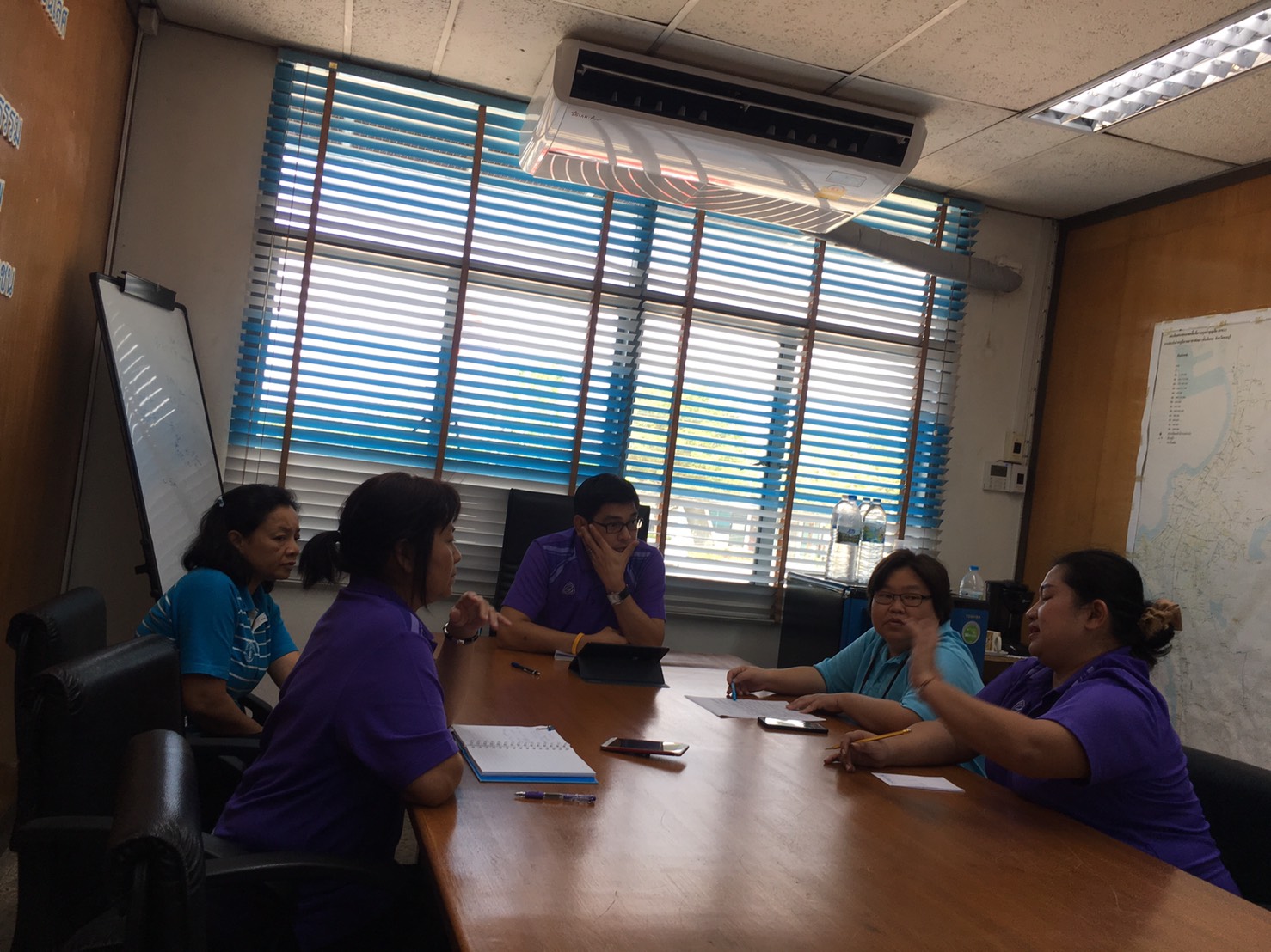 งานจัดเก็บรายได้ฯ กปภ.สาขาพัทยา (พ) จัดกิจกรรมสนทนายามเช้า (Morning Talk)
