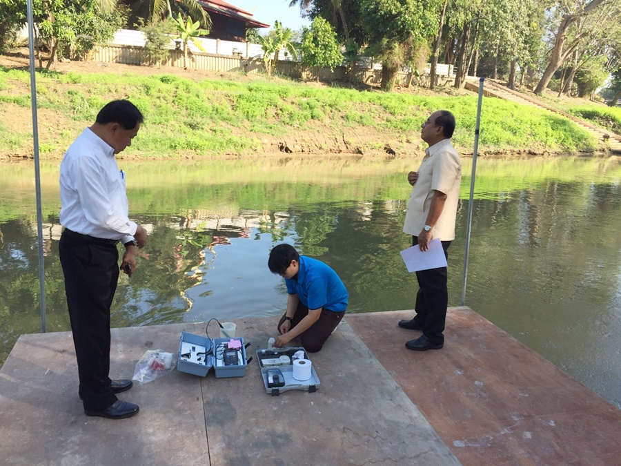 การประปาส่วนภูมิภาคสาขาเพชรบุรี ร่วมตรวจสอบคุณภาพน้ำและเตรียมความพร้อมในการจัดทำน้ำอภิเษกของจังหวัดเพชรบุรี
