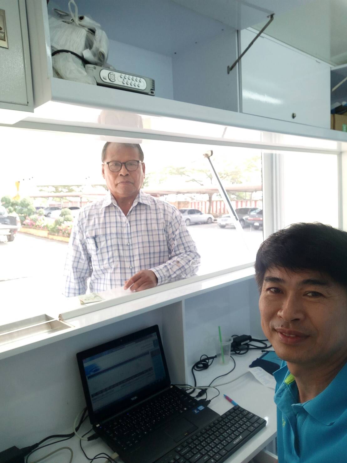 การประปาส่วนภูมิภาคสาขาบางคล้า ประชาสัมพันธ์การออกรับบริการลูกค้านอกสถานที่