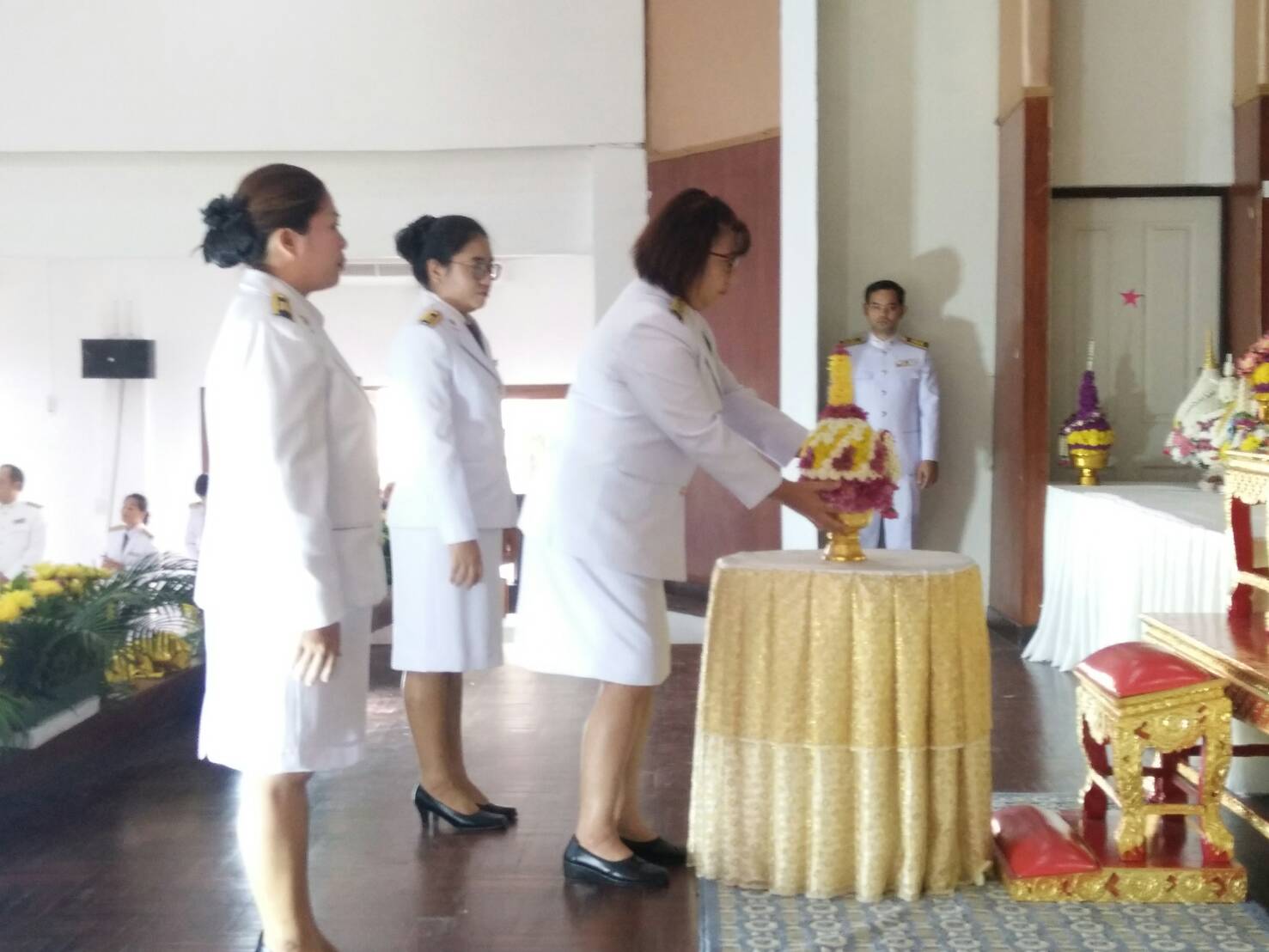 กปภ.สาขาชัยภูมิ เข้าร่วมพิธีถวายราชสักการะ เข้าร่วมพิธีถวายราชสักการะ เนื่องในวันที่ระลึกพระบาทสมเด็จพระนั่งเกล้าเจ้าอยู่หัว 31 มีนาคม 2562