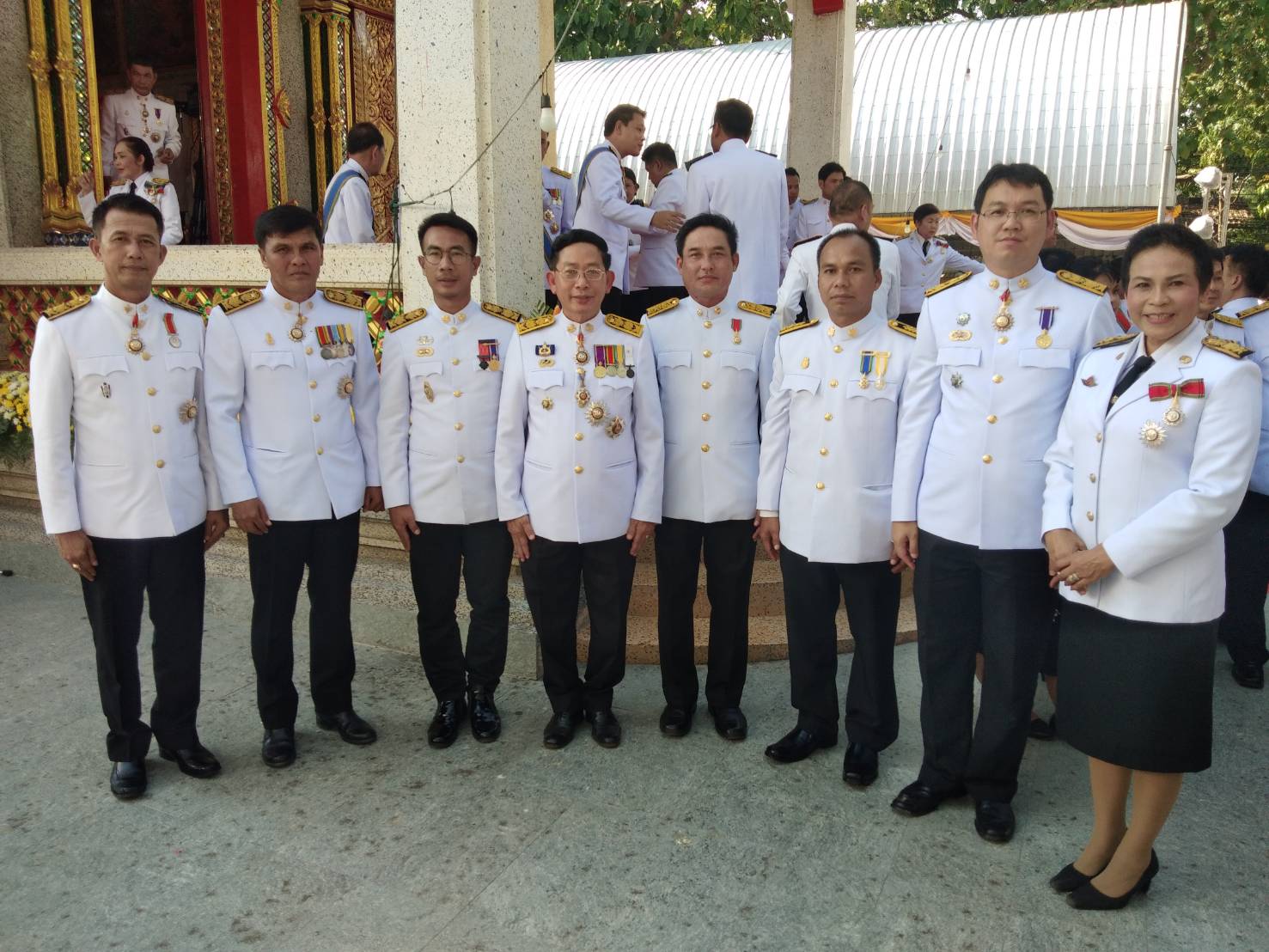 การประปา​ส่วน​ภูมิภาค​สาขา​เลาขวัญ ร่วมงานพิธีทำน้ำอภิเษก ณ. วัดไชยชุมพลชนะสงคราม(วัดใต้)อำเภอเมือง จังหวัดกาญจนบุรี