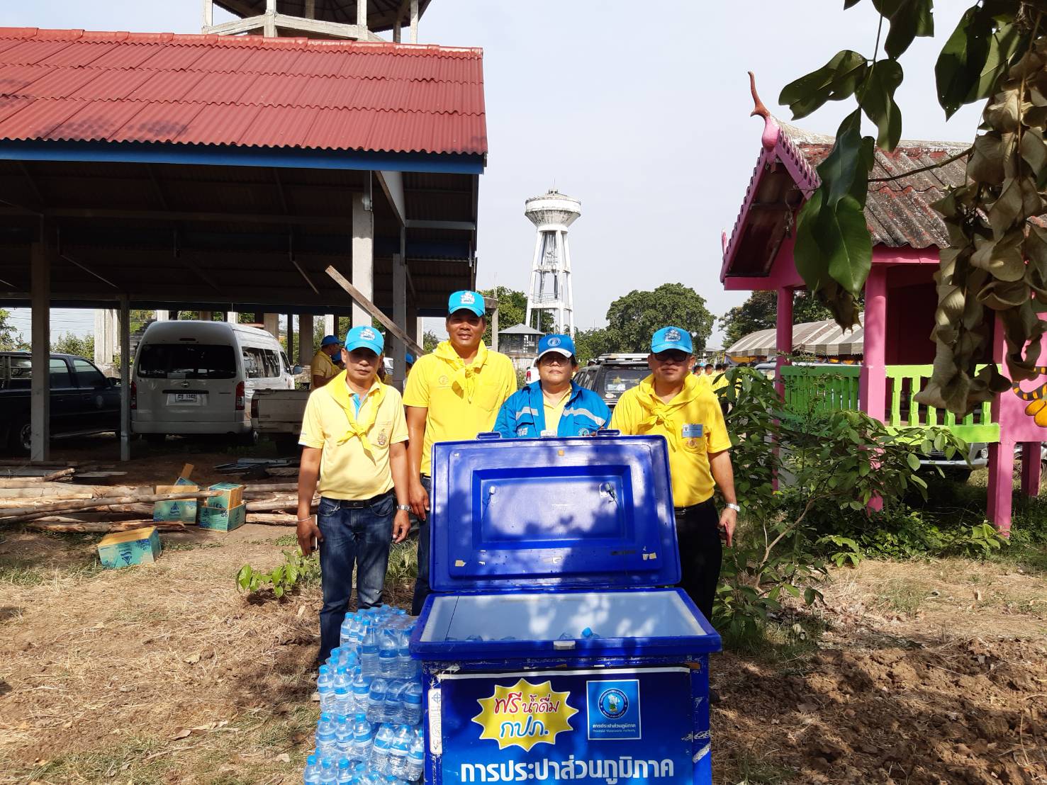 กปภ.สาขาชัยนาท เข้าร่วมกิจกรรม จิตอาสา ประชารัฐร่วมใจ คลองสวยน้ำใส ไร้ผักตบชวา จังหวัดชัยนาท