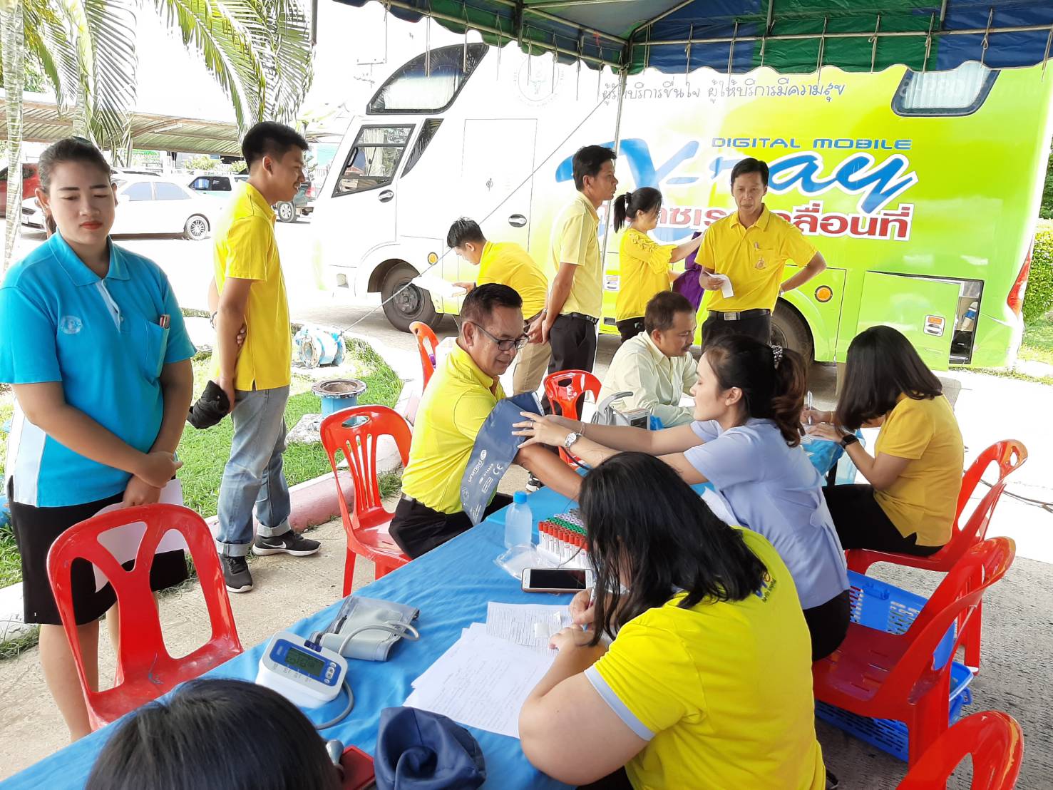 การประปาส่วนภูมิภาคสาขาปราณบุรี จัดกิจกรรมตรวจสุขภาพประจำปี 2562