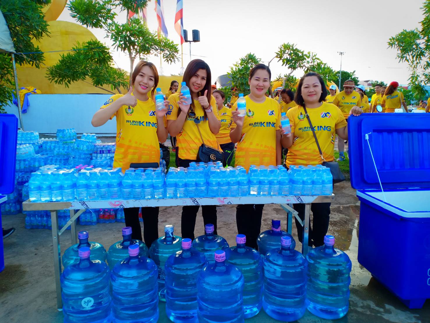 กปภ.สาขามุกดาหาร ร่วมกิจกรรม Run For The King