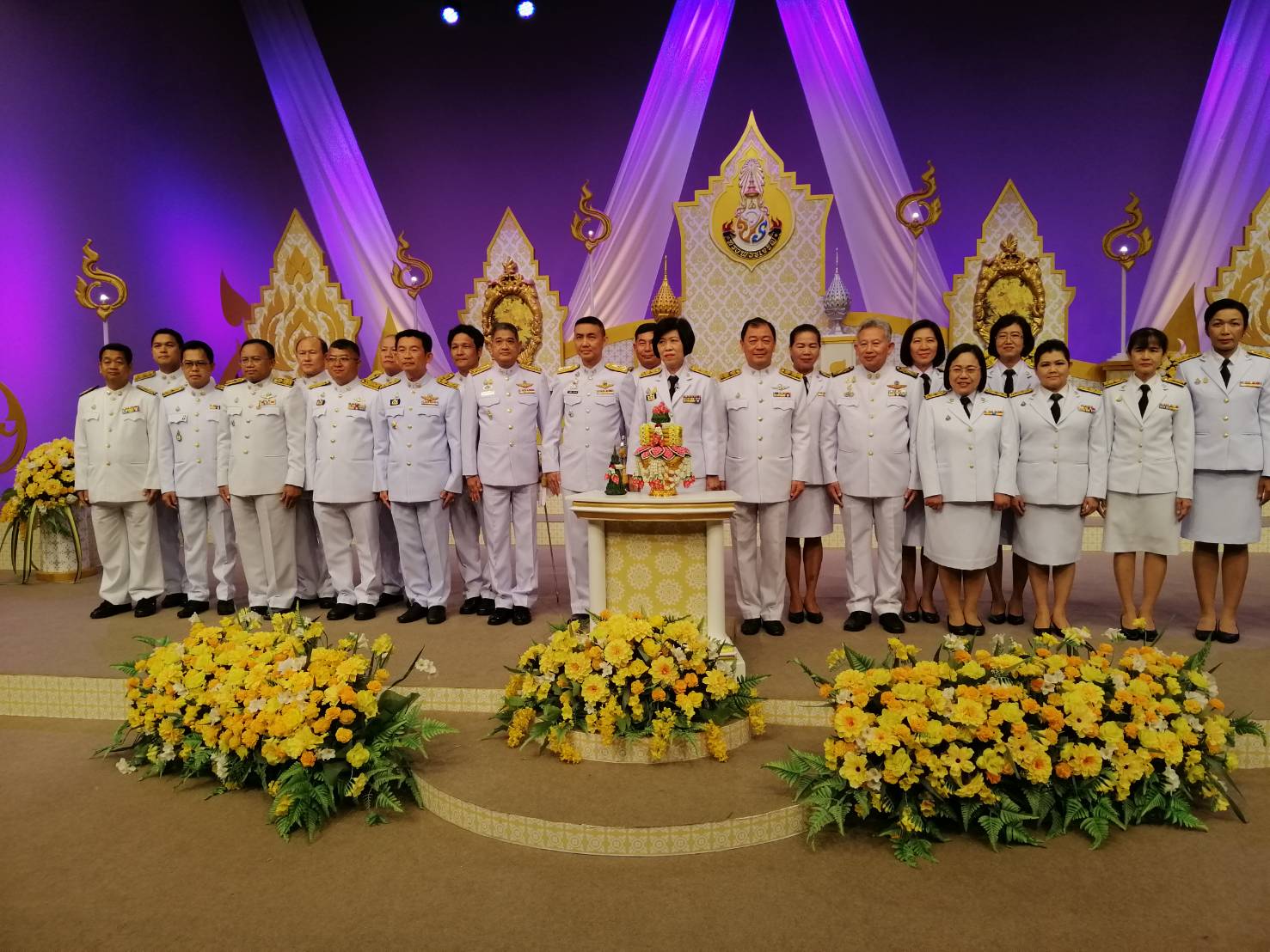 กปภ.สาขาสมุทรสงคราม ร่วมบันทึกเทปโทรทัศน์ถวายพร พระบาทสมเด็จพระเจ้าอยู่หัว                  เนื่องในโอกาสมหามงคลเฉลิมพระชนมพรรษา 28 กรกฎาคม 2562