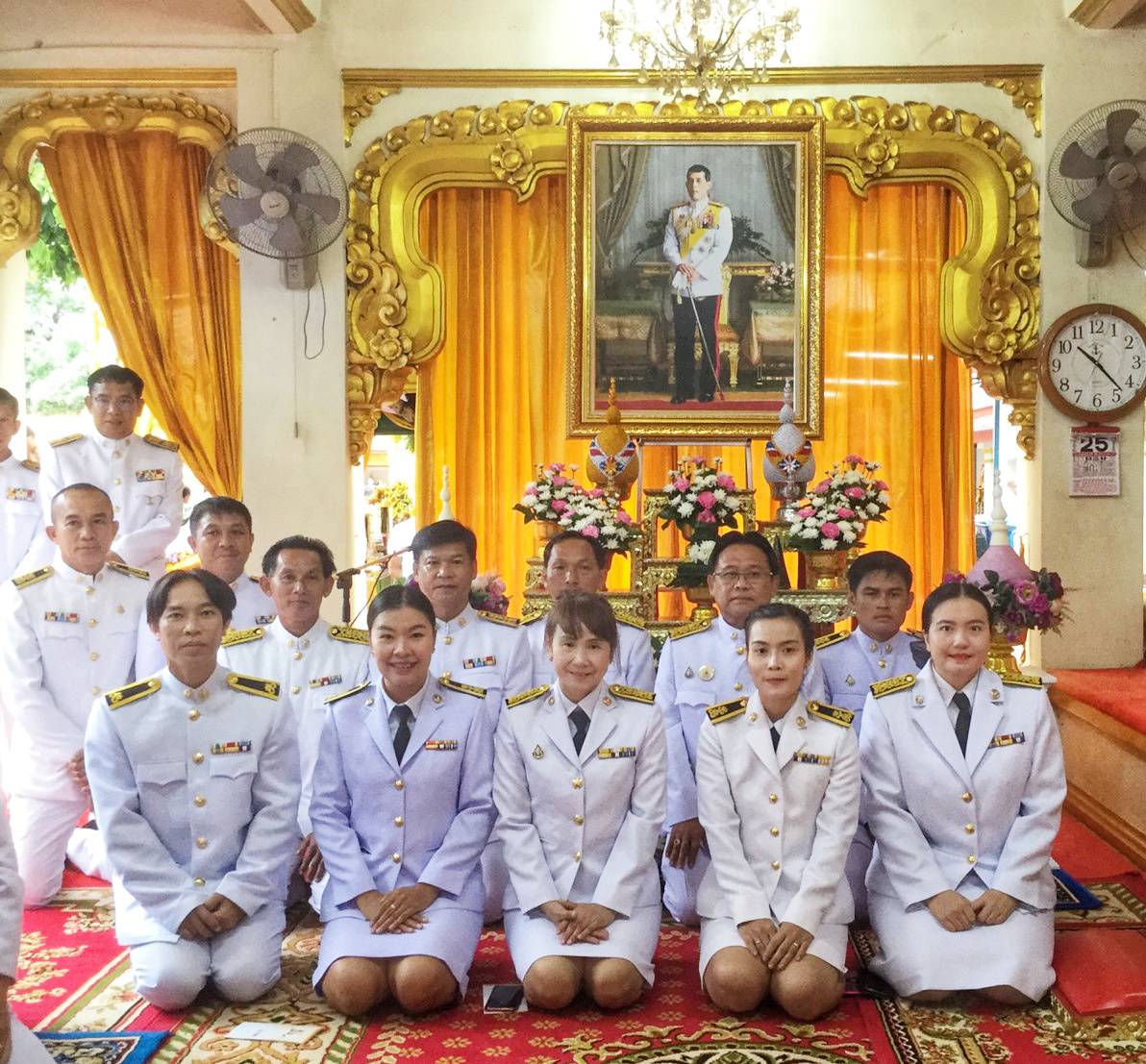 กปภ.สาขาธาตุพนมเข้าร่วมพิธีเจริญพระพุทธมนต์สมโภชพระธาตุพนมเพื่อเฉลิมพระเกียรติพระบาทสมเด็จพระเจ้าอยู่หัวฯ
