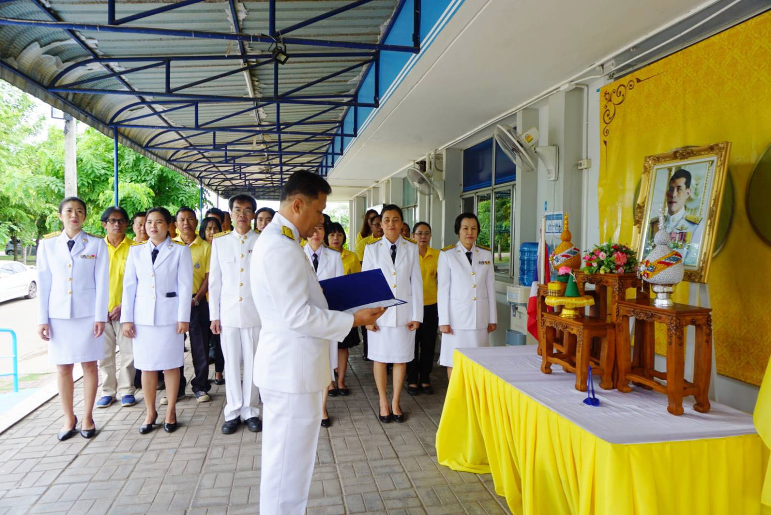 กปภ.สาขาอุดรธานี จัดพิธีถวายสัตย์ปฏิญาณเพื่อเป็นข้าราชการที่ดี  เนื่องในวโรกาสมหามงคลเฉลิมพระชนมพรรษาพระบาทสมเด็จพระวชิรเกล้าเจ้าอยู่หัว