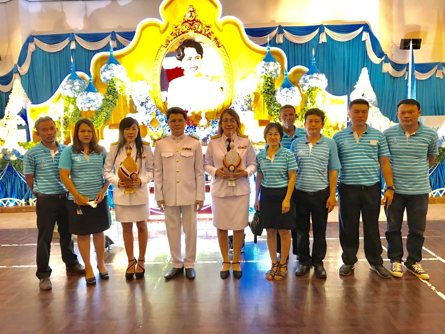 กปภ.สาขาขลุง เข้าร่วมงานพิธีถวายเครื่องราชสักการะและพิธีจุดเทียนถวายพระพรชัยมงคล เนื่องในโอกาสวันเฉลิมพระชนมพรรษาสมเด็จพระนางเจ้าสิริกิติ์ พระบรมราชินีนาถ พระบรมราชชนนีพันปีหลวง ประจำปีพุทธศักราช  2562