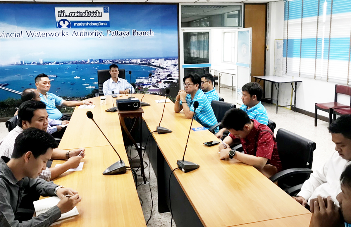 กปภ.สาขาพัทยา (พ) จัดกิจกรรมสนทนายามเช้า (Morning Talk)
