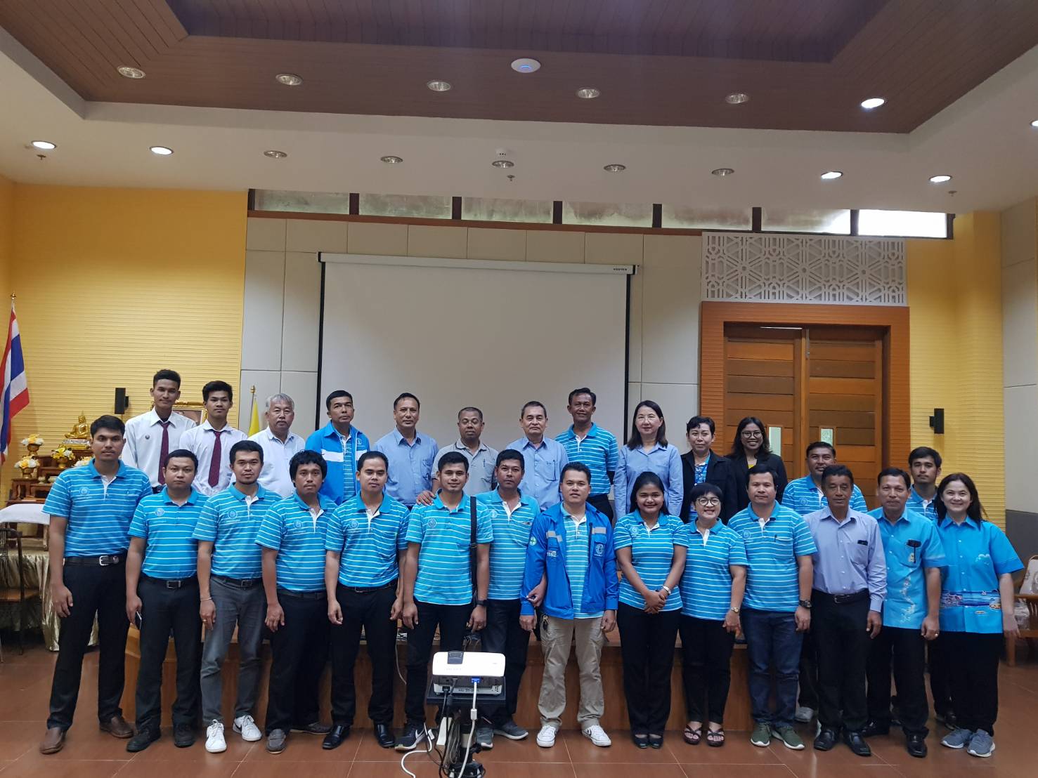 กปภ.สาขาจันดี เข้าร่วมกิจกรรมศึกษาดูงานระบบบำบัดน้ำเสียชุมชนเทศบาลเมืองทุ่งสง ณ สำนักงานเทศบาลเมืองทุ่งสง