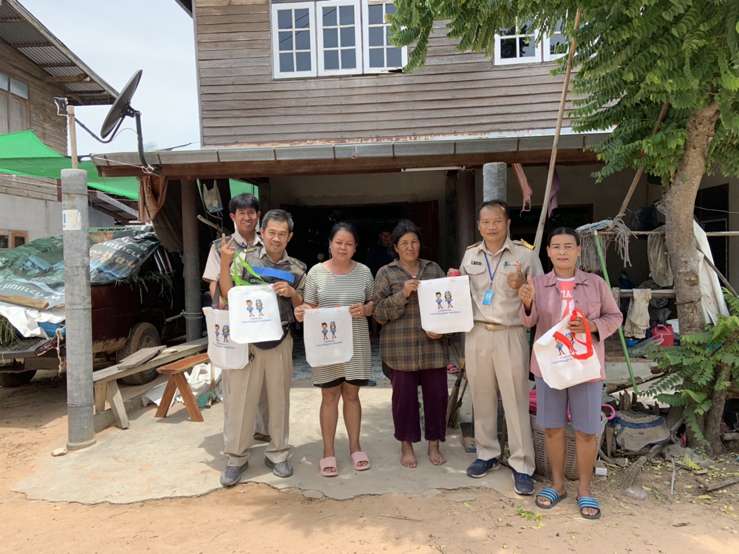 การประปาส่วนภูมิภาค สาขาเมืองพลจัดกิจกรรม โครงการเติมใจให้กันพร้อมส่งมอบ ตู้ทำน้ำเย็นจากโครงการแข่งขันเดิน-วิ่ง 40th PWA minimarathon 2019