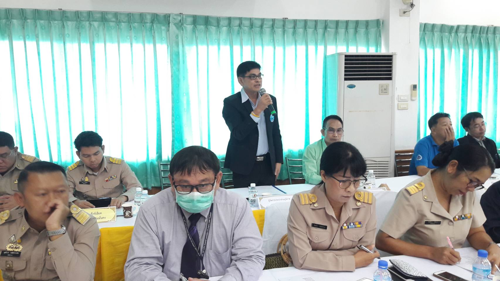ผจก.กปภ.สาขาพัทยา (พ) ร่วมประชุมกับหัวหน้าส่วนราชการฯ อ.บางละมุง จ.ชลบุรี  ประจำเดือนตุลาคม ๒๕๖๒