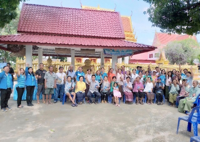 กองแผนและวิชาการ กปภ.ข.6 ร่วมกับ กปภ.สาขาร้อยเอ็ด ลงพื้นที่ทำประชาคมเพื่อขอใช้พื้นที่สาธารณะสำหรับสร้างสถานีผลิตน้ำ ขนาด 700 ลบ.ม. 