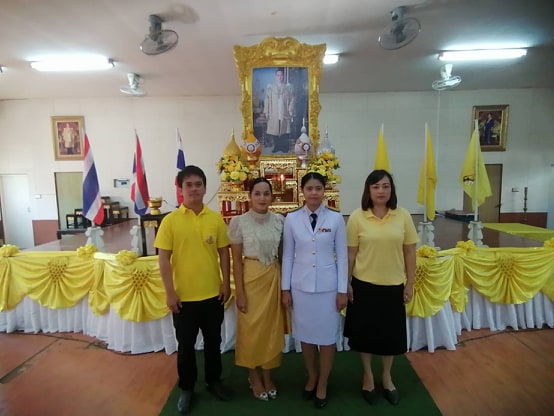 การประปาส่วนภูมิภาคสาขาท่าแซะ เข้าร่วมพิธีบำเพ็ญกุศลและพิธีน้อมรำลึกในวันคล้ายวันสวรรคตพระบาทสมเด็จพระบรมชนกาธิเบศร มหาภูมิพลอดุลยเดชมหาราช บรมนาถบพิตร