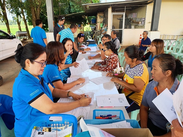 กปภ.สาขากำแพงเพชร รับคำร้องขอติดตั้งประปานอกสถานที่