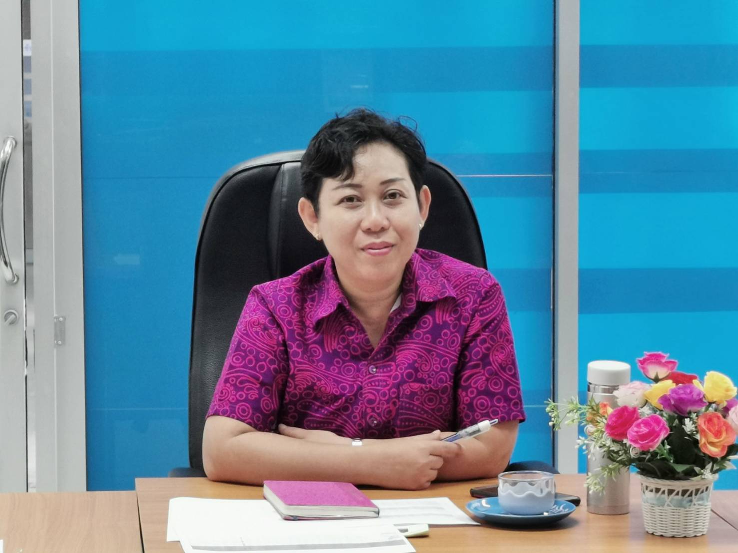 กปภ.สาขาทุ่งสง จัดกิจกรรมสนทนายามเช้า (Morning Talk) ประจำเดือน ตุลาคม2562