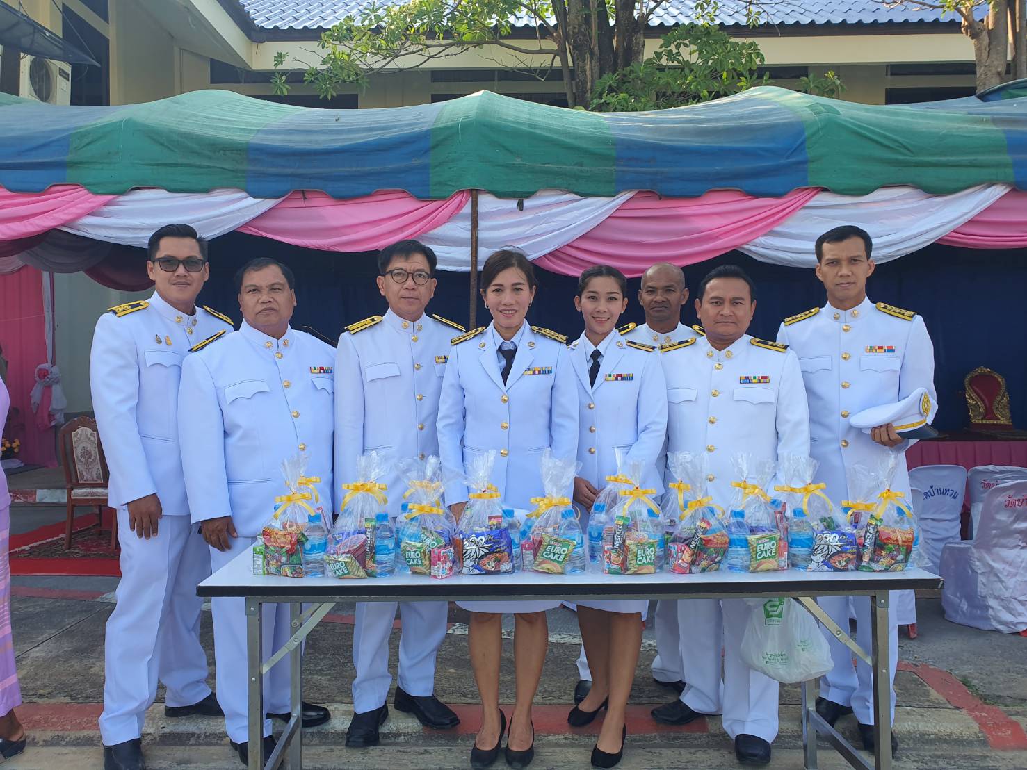 กปภ.สาขาพนมทวน ร่วมพิธีบำเพ็ญกุศลและพิธีน้อมรำลึกเนื่องในวันคล้ายวันสวรรคตพระบาทสมเด็จพระจุลจอมเกล้าเจ้าอยู่หัว