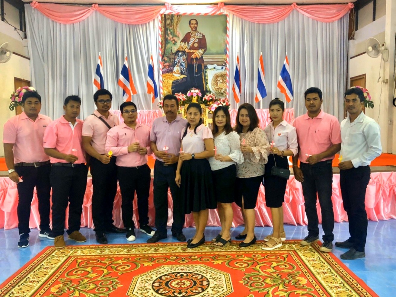 การประปาส่วนภูมิภาคสาขาอ่าวลึก ร่วมพิธีจุดเทียนเพื่อน้อมรำลึกในพระมหากรุณาธิคุณพระบาทสมเด็จ พระจุลจอมเกล้าเจ้าอยู่หัว รัชกาลที่ 5