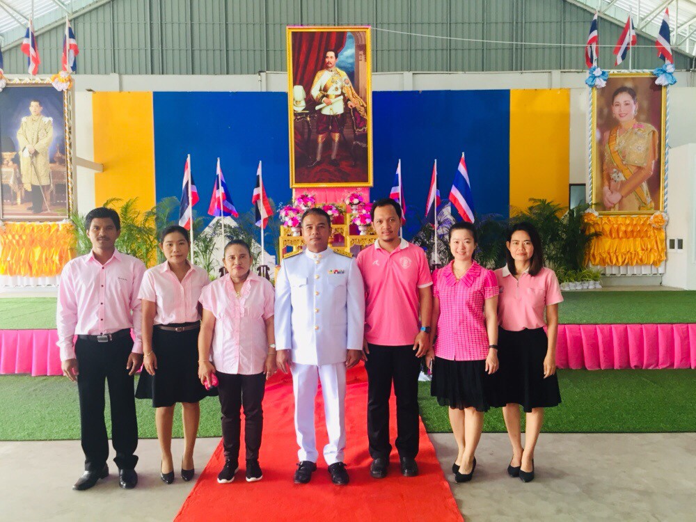 กปภ.สาขาสะเดาเข้าร่วมพิธีตักบาตร,วางพวงมาลาและถวายบังคมเนื่องในวันคล้ายวันสวรรณคตพระบาทสมเด็จพระจุลจอมเกล้าเจ้าอยู่หัว พร้อมด้วยกิจกรรม5ส