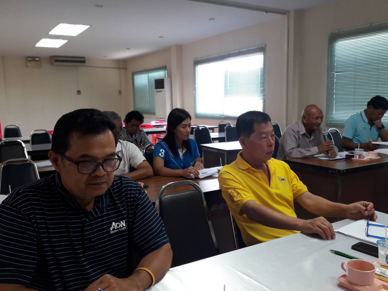 กปภ.สาขาพนมทวน ร่วมประชุมกับทางเทศบาลพนมทวน