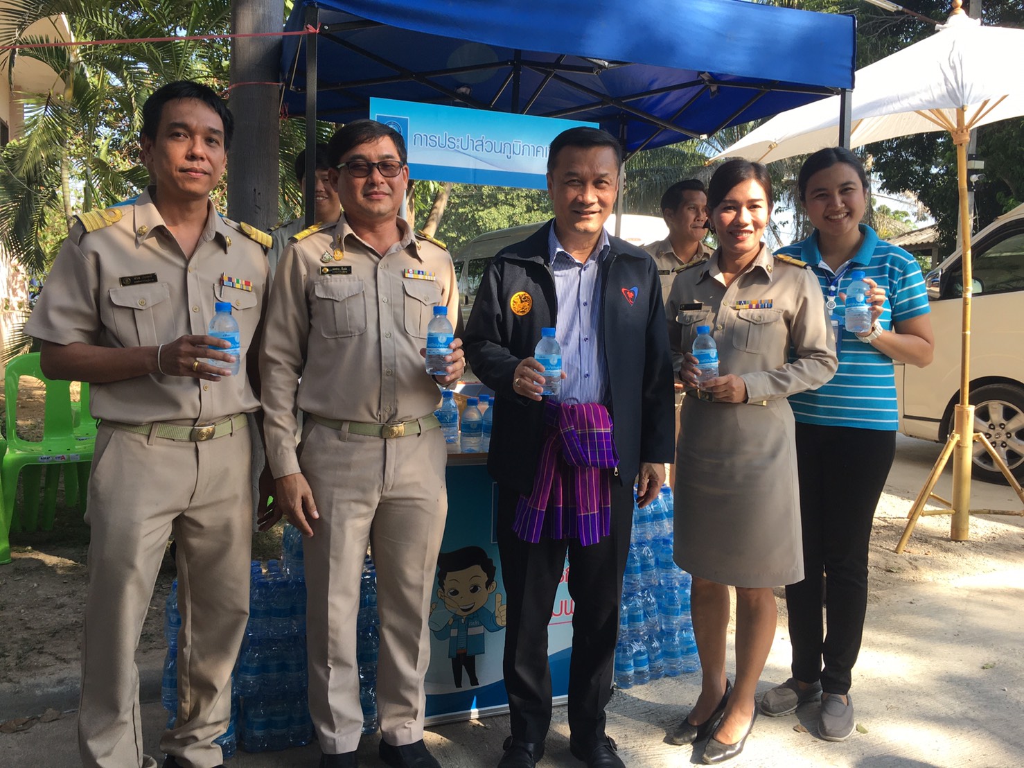 มท.3 ลงพื้นที่ตรวจราชการในพื้นที่จังหวัดกาญจนบุรี พร้อมตรวจเยี่ยมภารกิจการประปาส่วนภูมิภาค