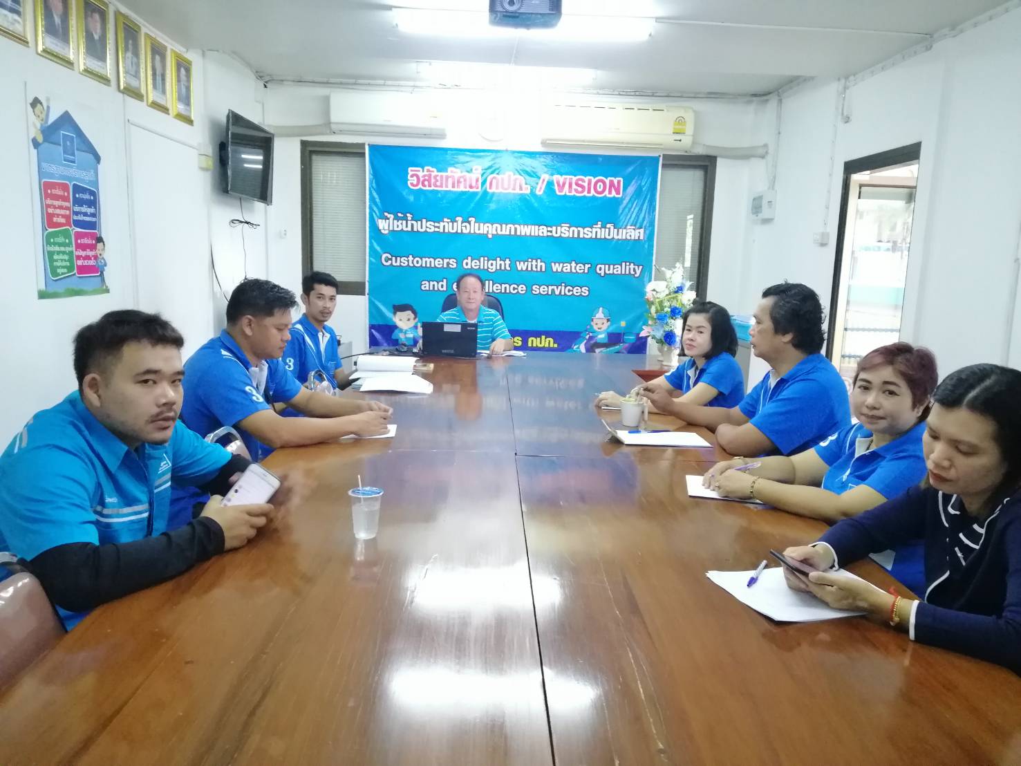 กปภ.สาขาด่านช้างดำเนินกิจกรรม Morning Talk ครั้งที่ 2/2563
