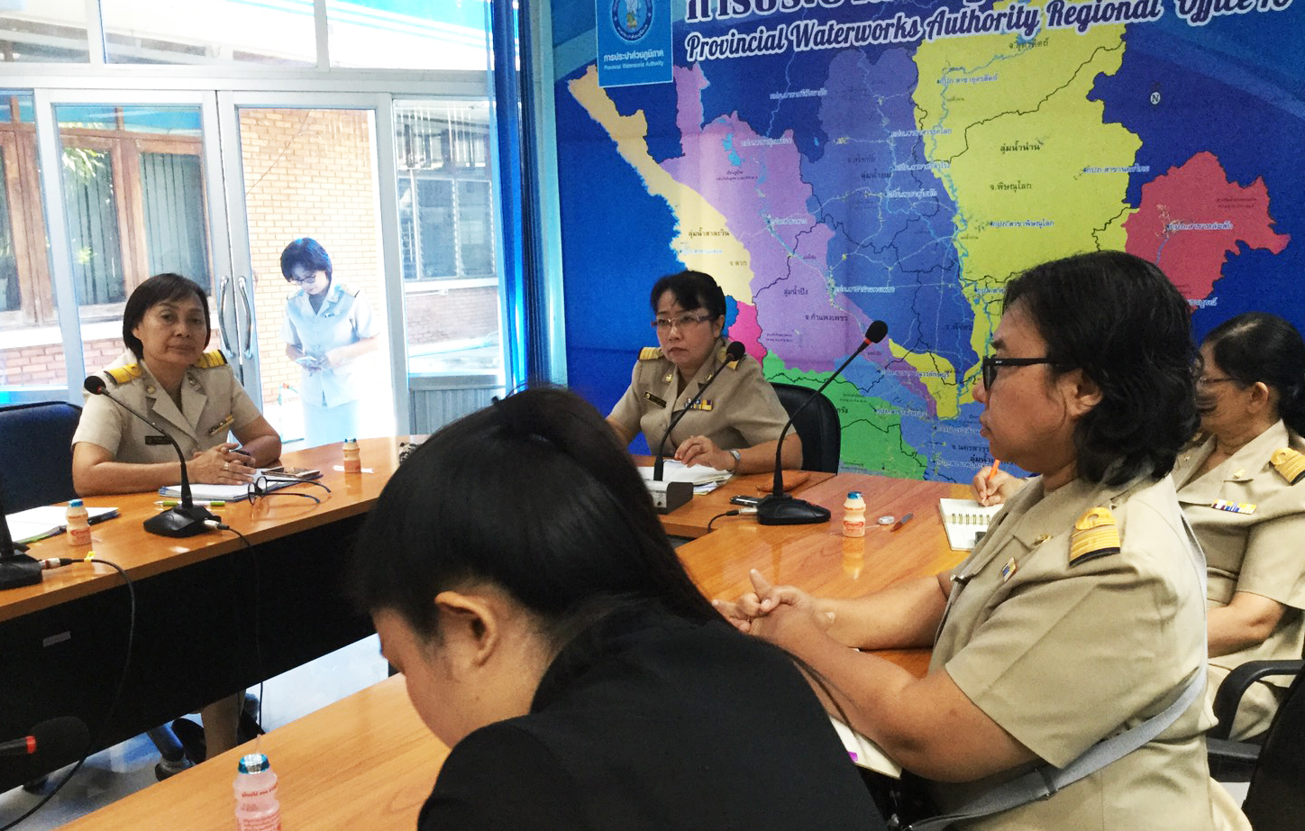 กองบริหารทั่วไป กปภ.ข.10  จัดกิจกรรมสนทนายามเช้า (Morning Talk)