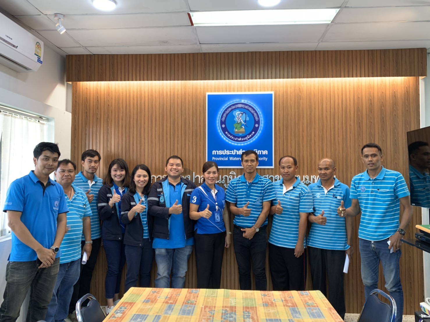 กปภ.สาขาพนมทวน จัดการฝึกอบรมเชิงปฏิบัติการ (OJT) ให้กับพนักงานในสังกัดงานผลิต