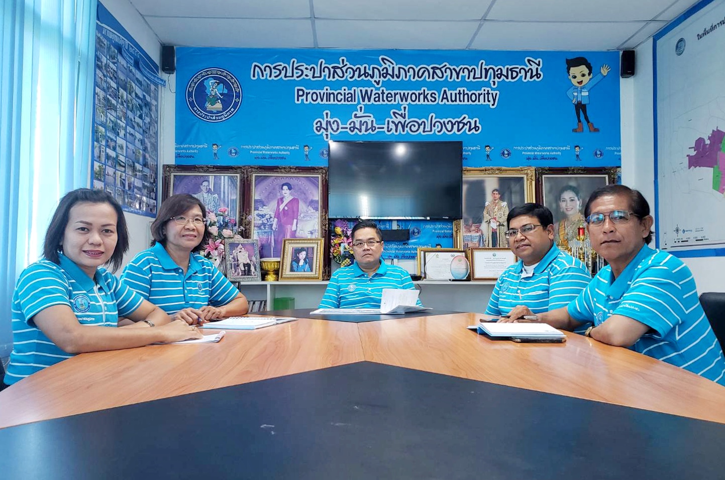 กปภ.สาขาปทุมธานี จัดกิจกรรมสนทนายามเช้า (Morning Talk) ประจำเดือนพฤศจิกายน พ.ศ. 2562 (ครั้งที่ 2/2563)