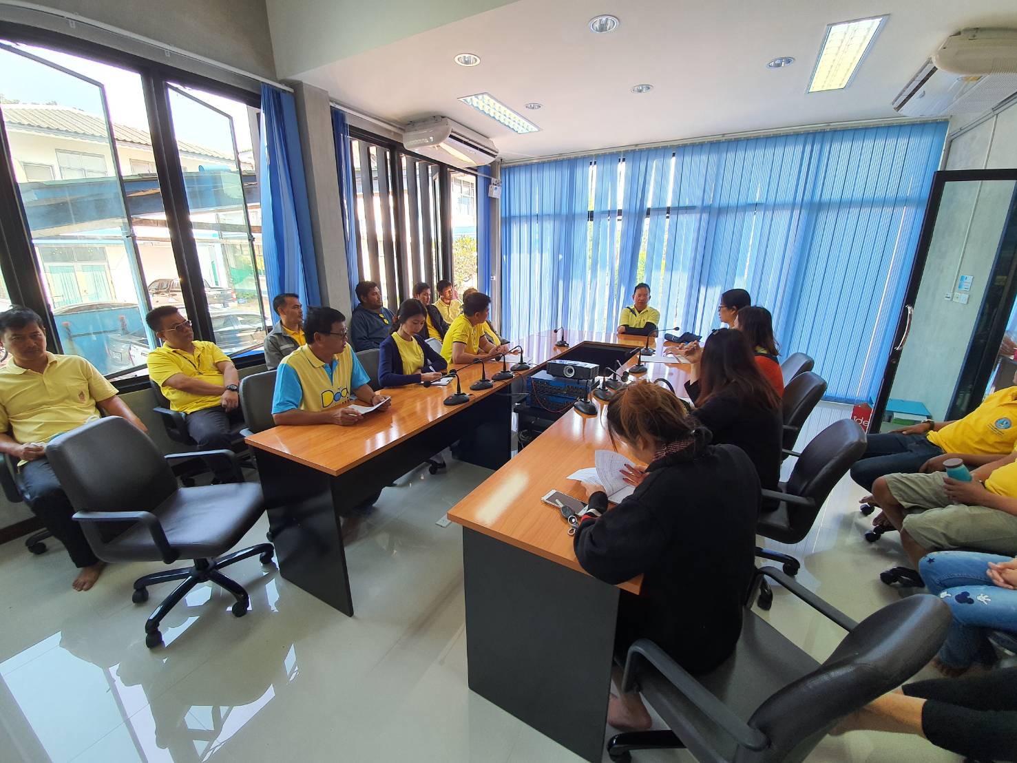 กปภ.สาขากำแพงเพชร จัดกิจกรรมสนทนายามเช้า (Morning Talk) พร้อมจัดกิจกรรม Big cleaning day