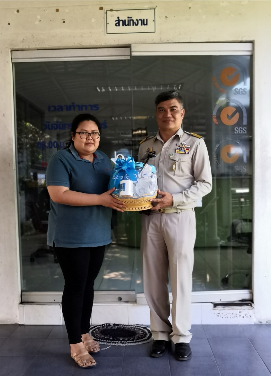 ลงพื้นที่!!นำทีมโดยผู้จัดการไฟแรง มอบความสุขสวัสดีปีใหม่ ประจำปี 2563 พบปะผู้ใช้น้ำรายใหญ่