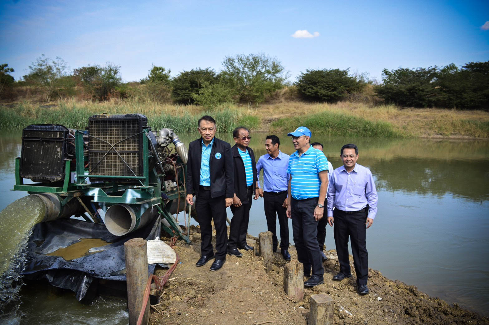 ผู้ว่าการการประปาส่วนภูมิภาค ลงพื้นที่ติดตามสถานการณ์ภัยแล้งในพื้นที่ กปภ.สาขาพระพุทธบาท