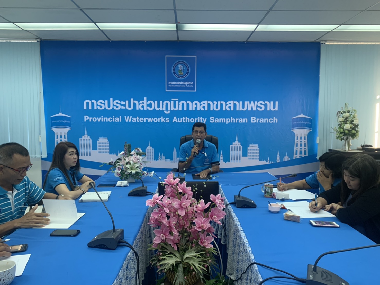 กปภ.สาขาสามพราน จัดกิจกรรม Morning Talk ประจำเดือน มกราคม 2563