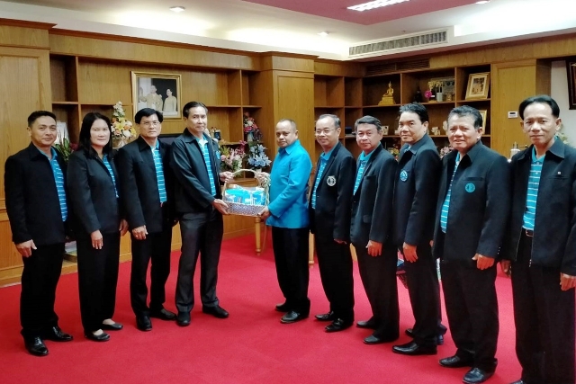 ผู้ช่วยผู้อำนวยการการประปาส่วนภูมิภาคเขต 6 และคณะผู้บริหาร พบผู้ว่าราชการจังหวัดชัยภูมิ สวัสดีปีใหม่ 2563