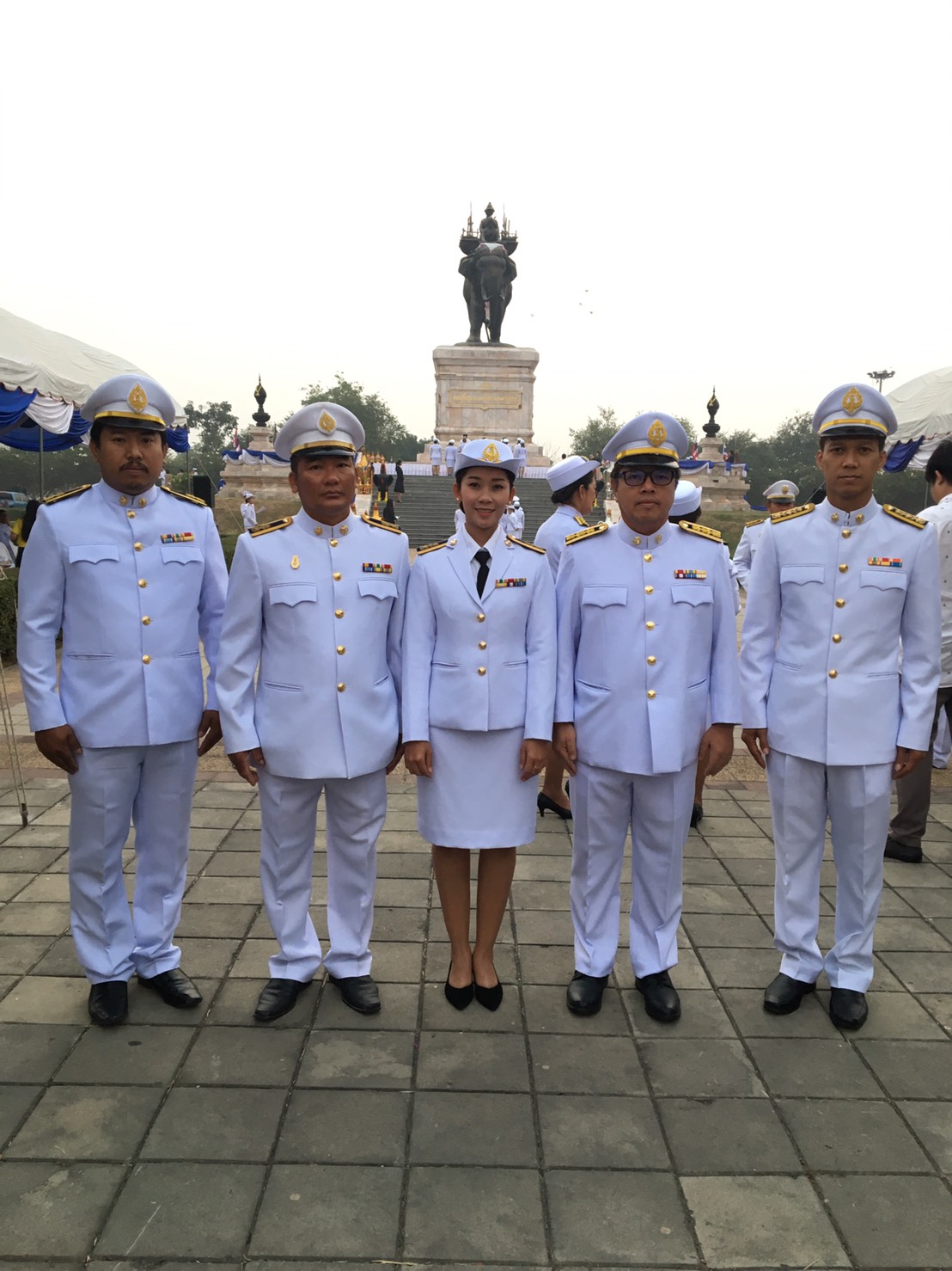 กปภ.สาขาพนมทวน ร่วมถวายพุ่มเงิน-พุ่มทอง ถวายราชสักการะ พระนเรศวรมหาราช