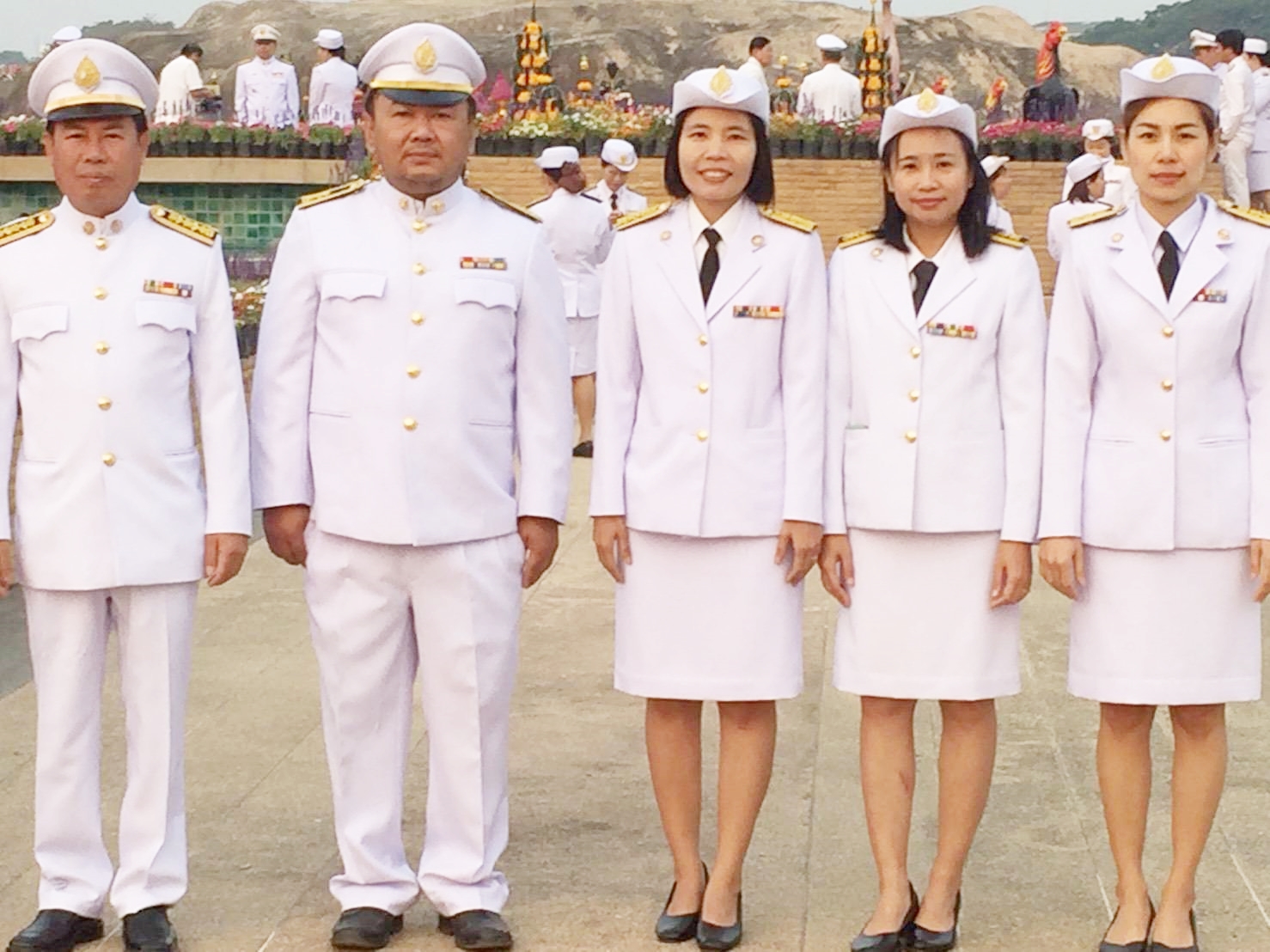 การประปาส่วนภูมิภาคสาขาเกาะคาร่วมงานพิธีบวงสรวงสมเด็จพระนเรศวรมหาราชและการจัดงานรัฐพิธี วันยุทธหัตถีของสมเด็จพระนเรศวรมหาราช ประจำปี 2563