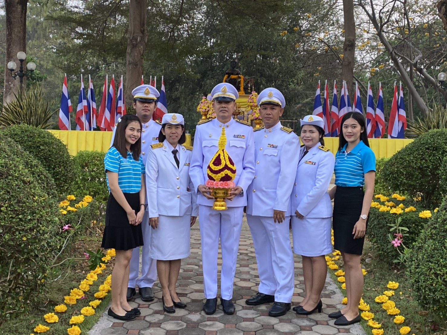 กปภ.สาขาปราจีนบุรีเข้าร่วมพิธีถวายราชสักการะพระบรมราชานุสาวรีย์พ่อขุนรามคำแหง