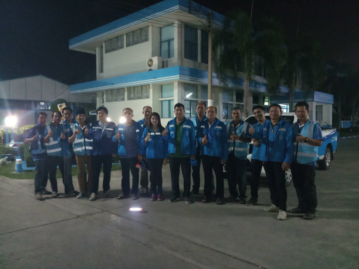 กปภ.สาขาสามพราน ร่วมกับ กองระบบจำหน่ายกปภ.ข.3 ทำ Zero Test บริเวณ DMA 02 หน้าร้านอาหาร JSM