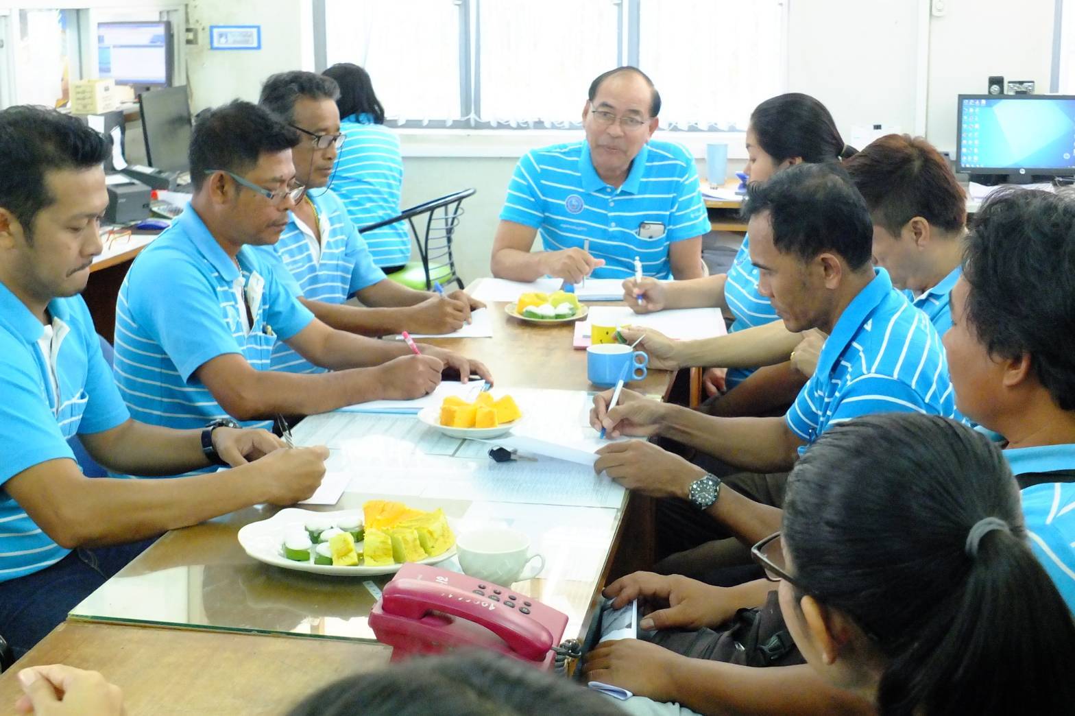 กปภ.สาขาจันดี ร่วมจัดกิจกรรม Morning Talk ครั้งที่ 4/2563