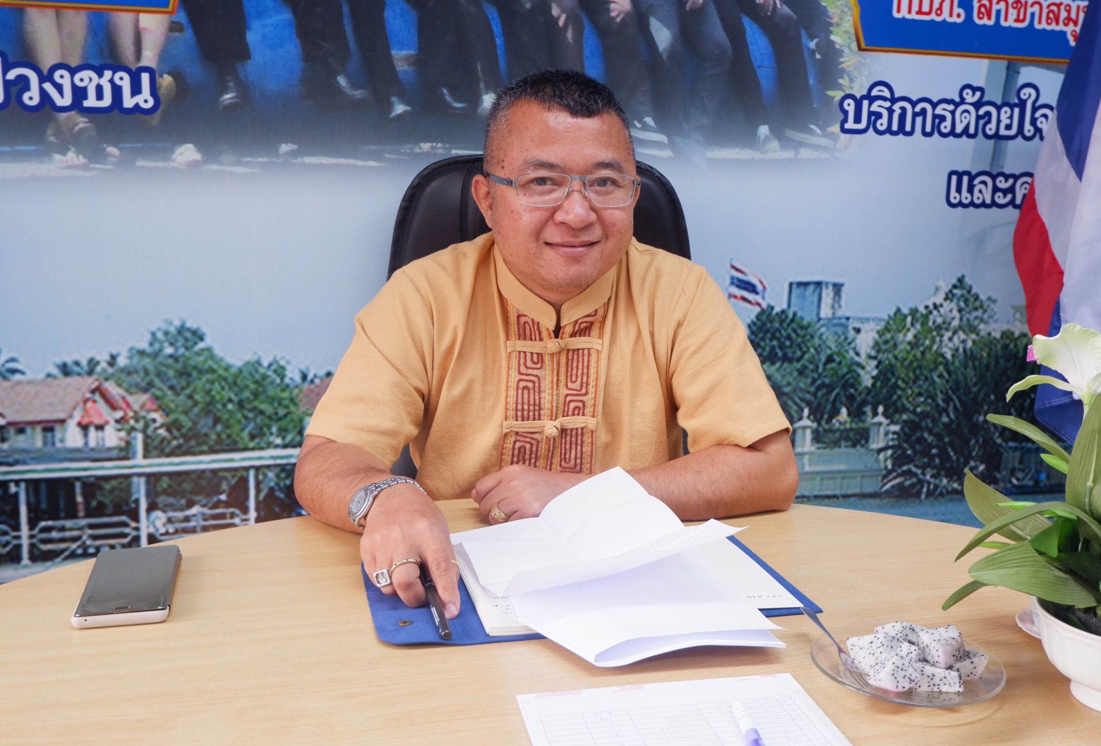 กปภ.สาขาสมุทรสงคราม จัดกิจกรรม Morning Talk สนทนายามเช้า ประจำเดือน กุมภาพันธ์ 2563