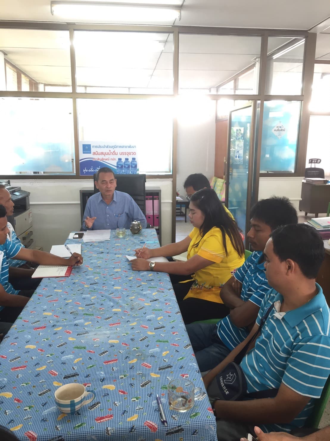 กปภ.สาขาพังงาจัดกิจกรรม Morning Talk ครั้งที่ 5/2563