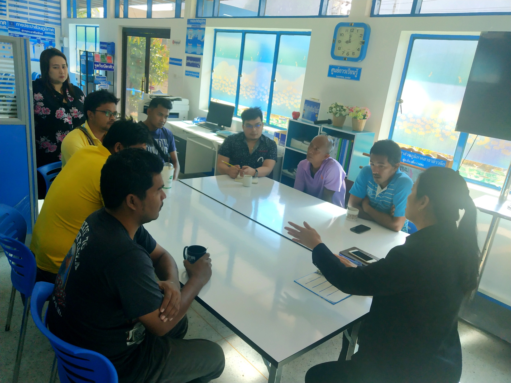 การประปาส่วนภูมิภาคสาขาอ่าวลึก ร่วมกิจกรรมMorning Talk ครั้งที่ 5/2563