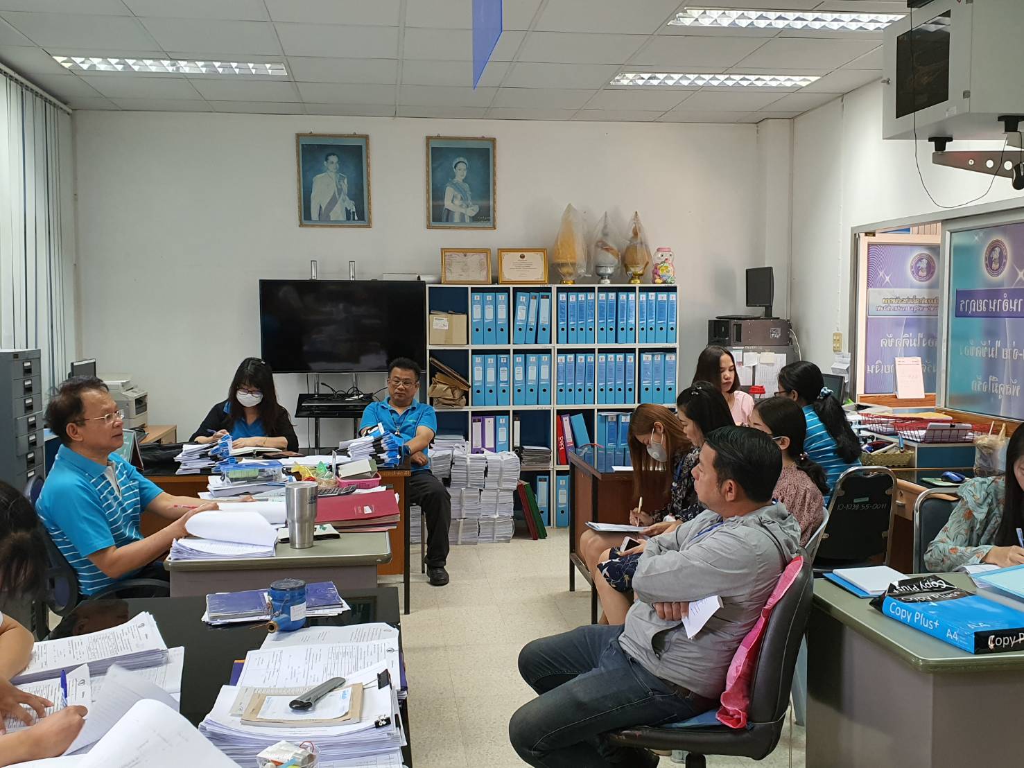 กปภ.สาขากำแพงเพชร จัดกิจกรรมสนทนายามเช้า (Morning Talk) ครั้งที่ 7/2563