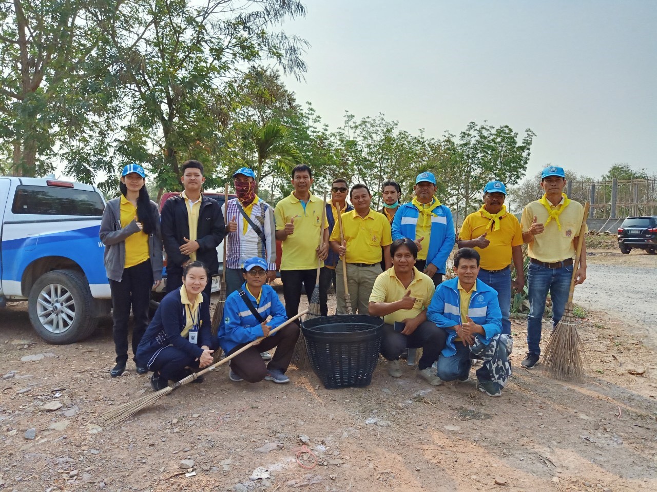 กปภ.สาขากุยบุรีดำเนินโครงการ CSR เข้าร่วมกิจกรรมจิตอาสา "เราทำความ ดี ด้วยหัวใจ"